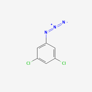 molecular formula C6H3Cl2N3 B2625950 1-叠氮-3,5-二氯苯 CAS No. 20339-25-7