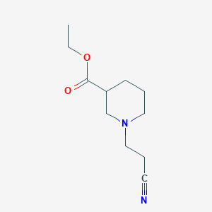 Ethyl 1-(2-cyanoethyl)piperidine-3-carboxylate