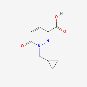 1-(cyclopropylmethyl)-6-oxo-1,6-dihydropyridazine-3-carboxylic acid