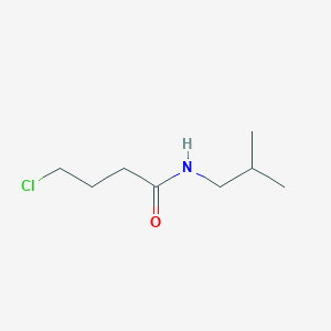 molecular formula C8H16ClNO B2626047 4-chloro-N-(2-methylpropyl)butanamide CAS No. 544416-14-0