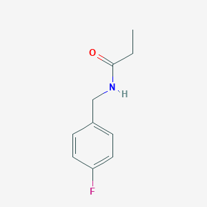 N-(4-fluorobenzyl)propanamide