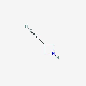 molecular formula C5H7N B2626192 3-Ethynylazetidine CAS No. 1207840-08-1