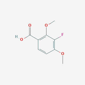 B2626384 3-Fluoro-2,4-dimethoxybenzoic acid CAS No. 1018451-10-9