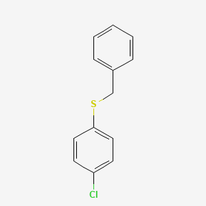 molecular formula C13H11ClS B2626527 1-(苄硫基)-4-氯苯 CAS No. 53830-54-9