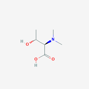 molecular formula C6H13NO3 B2626541 (2R,3R)-2-(Dimethylamino)-3-hydroxybutanoic acid CAS No. 2460740-32-1