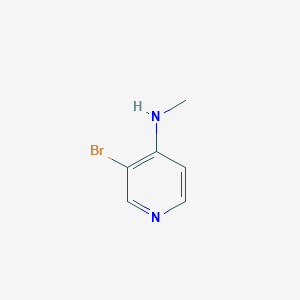 molecular formula C6H7BrN2 B2626557 3-溴-N-甲基吡啶-4-胺 CAS No. 84539-38-8