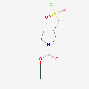Tert-butyl 3-[(chlorosulfonyl)methyl]pyrrolidine-1-carboxylate
