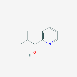molecular formula C9H13NO B2626695 2-Methyl-1-(pyridin-2-yl)propan-1-ol CAS No. 102439-95-2