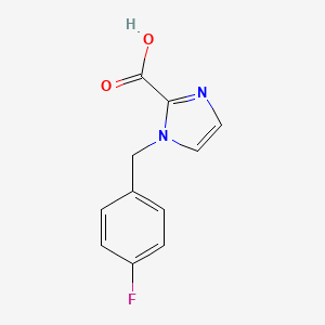 1-(4-Fluorobenzyl)-1H-imidazole-2-carboxylic acid