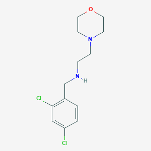 molecular formula C13H18Cl2N2O B262705 N-(2,4-dichlorobenzyl)-2-(morpholin-4-yl)ethanamine 