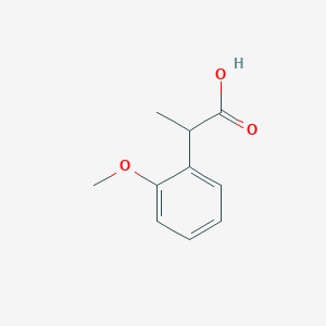 molecular formula C10H12O3 B2627069 2-(2-甲氧基苯基)丙酸 CAS No. 91061-46-0