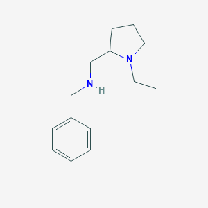 1-(1-ethylpyrrolidin-2-yl)-N-(4-methylbenzyl)methanamine