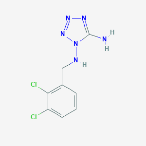molecular formula C8H8Cl2N6 B262721 N~1~-(2,3-dichlorobenzyl)-1H-tetrazole-1,5-diamine 