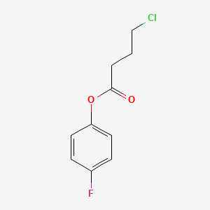 molecular formula C10H10ClFO2 B2627290 4-氟苯基 4-氯丁酸酯 CAS No. 790681-67-3