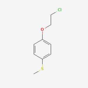 1-(2-Chloroethoxy)-4-(methylsulfanyl)benzene