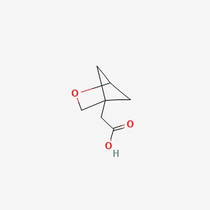 2-(2-Oxabicyclo[2.1.1]hexan-4-yl)acetic acid