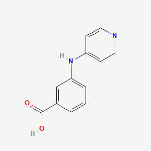 3-[(Pyridin-4-yl)amino]benzoic acid