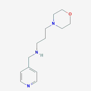 molecular formula C13H21N3O B262750 (3-Morpholin-4-yl-propyl)-pyridin-4-ylmethyl-amine CAS No. 227017-95-0