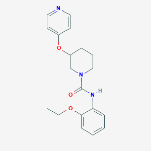 N-(2-ethoxyphenyl)-3-(pyridin-4-yloxy)piperidine-1-carboxamide