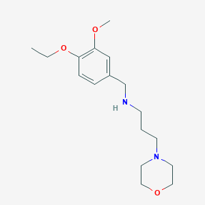 N-(4-ethoxy-3-methoxybenzyl)-3-(morpholin-4-yl)propan-1-amine