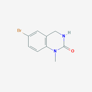 6-Bromo-1-methyl-3,4-dihydroquinazolin-2(1H)-one