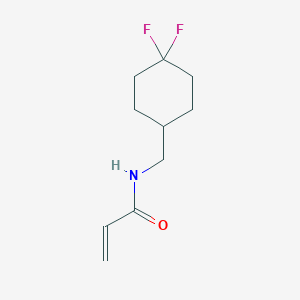 N-[(4,4-Difluorocyclohexyl)methyl]prop-2-enamide