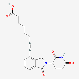 Lenalidomide-acetylene-C5-COOH