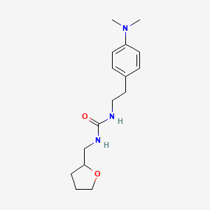 1-(4-(Dimethylamino)phenethyl)-3-((tetrahydrofuran-2-yl)methyl)urea