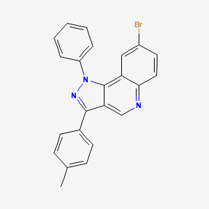 8-bromo-3-(4-methylphenyl)-1-phenyl-1H-pyrazolo[4,3-c]quinoline