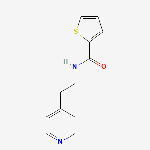 N-(2-pyridin-4-ylethyl)thiophene-2-carboxamide