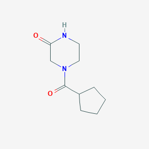4-(Cyclopentylcarbonyl)-2-piperazinone