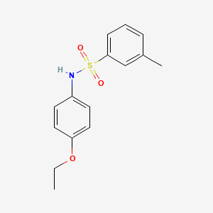 molecular formula C15H17NO3S B2627681 N-(4-ethoxyphenyl)-3-methylbenzenesulfonamide CAS No. 670271-44-0