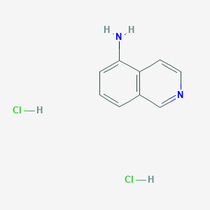molecular formula C9H10Cl2N2 B2627683 5-Aminoisoquinoline dihydrochloride CAS No. 58143-00-3