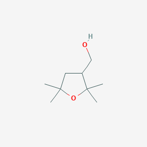 (2,2,5,5-Tetramethyloxolan-3-yl)methanol