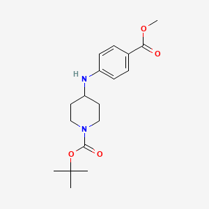 Tert-butyl 4-(4-(methoxycarbonyl)phenylamino)piperidine-1-carboxylate
