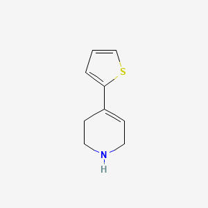 molecular formula C9H11NS B2627871 4-(2-Thienyl)-1,2,3,6-tetrahydropyridine CAS No. 50461-50-2