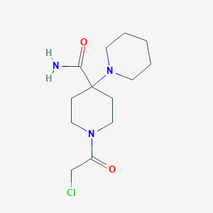 1'-(Chloroacetyl)-1,4'-bipiperidine-4'-carboxamide