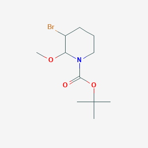 Tert-butyl 3-bromo-2-methoxypiperidine-1-carboxylate