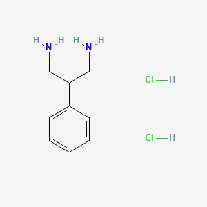 molecular formula C9H16Cl2N2 B2628000 2-Phenylpropane-1,3-diamine dihydrochloride CAS No. 78533-94-5