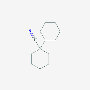 molecular formula C13H21N B2628041 1-Cyclohexylcyclohexane-1-carbonitrile CAS No. 113777-31-4