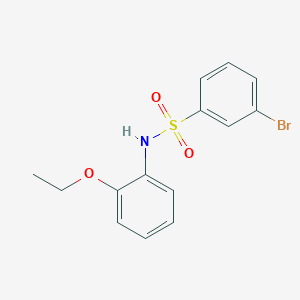 3-bromo-N-(2-ethoxyphenyl)benzenesulfonamide