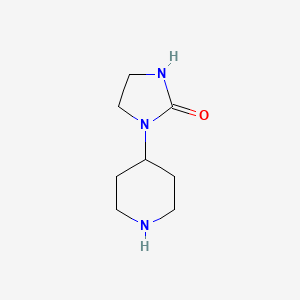 B2628261 1-(Piperidin-4-yl)imidazolidin-2-one CAS No. 52210-86-3