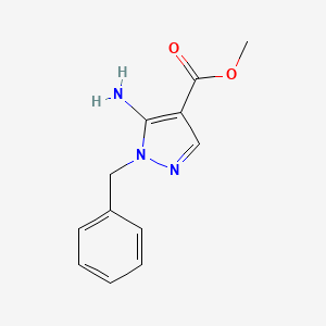 Methyl 5-amino-1-benzylpyrazole-4-carboxylate