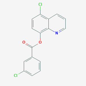 5-Chloroquinolin-8-yl 3-chlorobenzoate