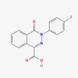 3-(4-Fluorophenyl)-4-oxo-3,4-dihydrophthalazine-1-carboxylic acid