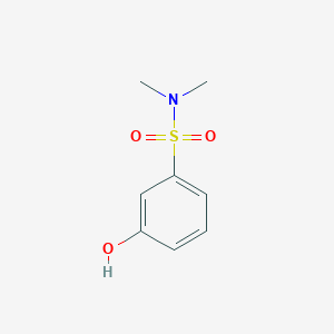molecular formula C8H11NO3S B2628379 3-hydroxy-N,N-dimethylbenzene-1-sulfonamide CAS No. 30988-91-1