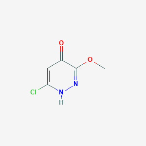6-chloro-3-methoxy-1H-pyridazin-4-one