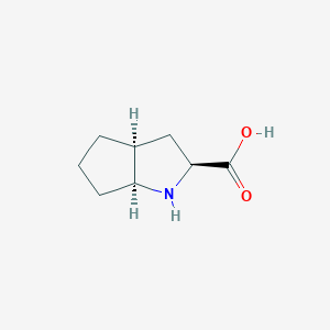 B026286 (2s,3As,6as)-octahydrocyclopenta[b]pyrrole-2-carboxylic acid CAS No. 109428-53-7