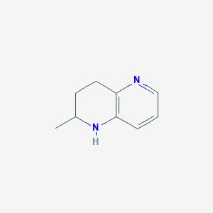 molecular formula C9H12N2 B2628803 2-Methyl-1,2,3,4-tetrahydro-1,5-naphthyridine CAS No. 1781282-58-3