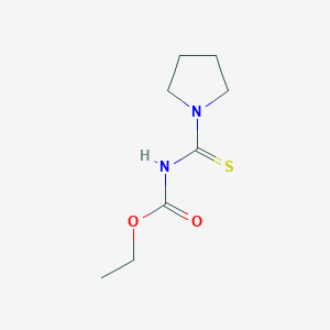 B2628846 Ethyl (pyrrolidin-1-ylcarbonothioyl)carbamate CAS No. 40398-26-3